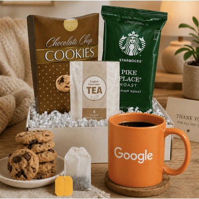Coffee & Tea Break Gift Box with Branded Mug