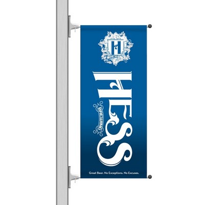 Boulevard Banner Kit - Double-Sided, Fabric (24"W x 72"H)