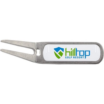 Premium Bent Tab Divot Tool