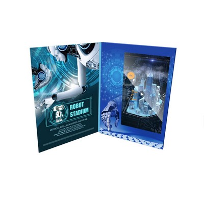 10.0" A4 Video Business Card