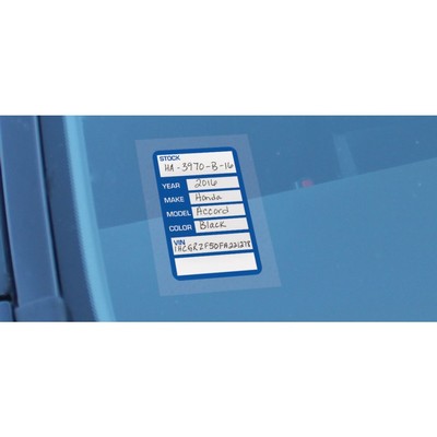 Kleer-Bak™ Stock Stickers