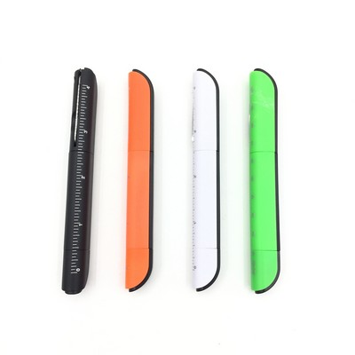 Multi-Functional Plastic Ballpoint Pen