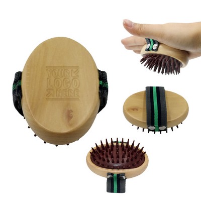 Wood Dog Fur Remover Brush