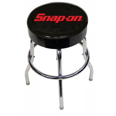 Single Ring Swivel Backless Bar Stool
