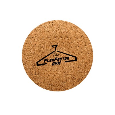 Round Cork Coaster