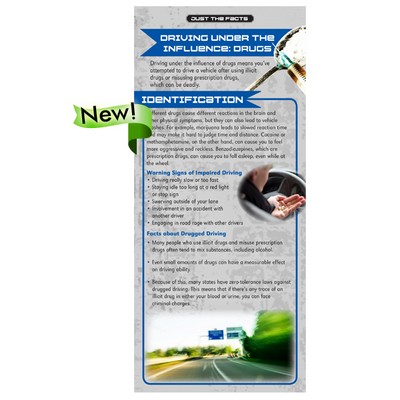Driving Under the Influence of Drugs Just the Facts Rack Card