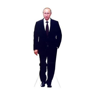 Valdimir Putin Cardboard Cutout Stand Up| Standee Picture Poster Photo Print Approx 5.5' Tall