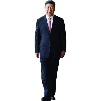 Xi Jinpinig Cardboard Cutout Stand Up| Standee Picture Poster Photo Print