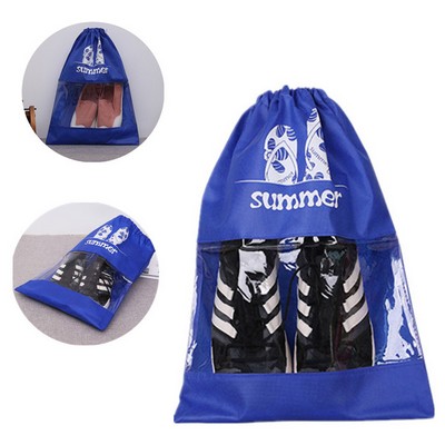 Drawstring Shoe Storage Bag