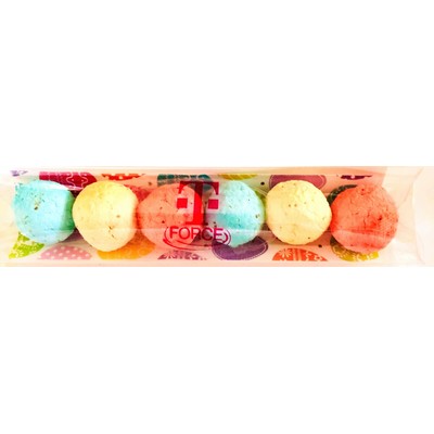 Wildflower Seed Bombs with Easter Egg Background