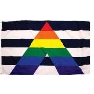 LGBT Ally Digital Nylon Pride Flag (3'x5')