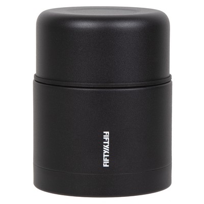 17oz Matte Black Food Storage Container