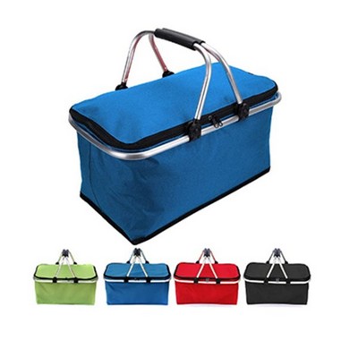Collapsible Insulated Picnic Basket
