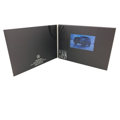 2.8" LCD A6 Standard Hard Cover Business Video Brochure Card