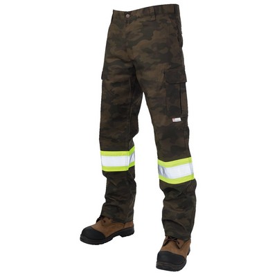Tough Duck Camo Flex Duck Safety Cargo Utility Pant