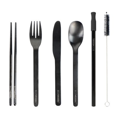 EcoVessel Stainless-Steel Cutlery Set