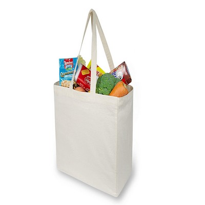 Cotton Canvas Grocery Tote