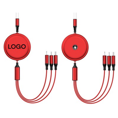 3-in-1 USB Cable Multi Charger Cable Cord