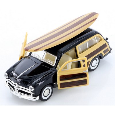 5" 1949 Ford Woody With Surfboard