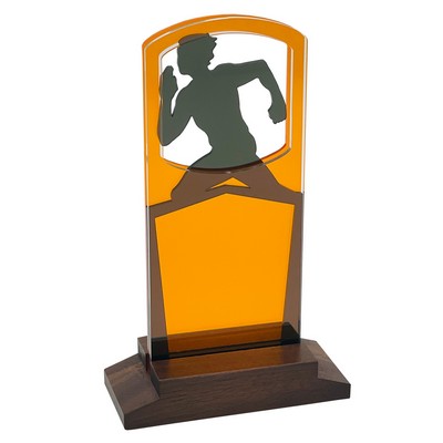 Track – Men's Award Natural Wood Base