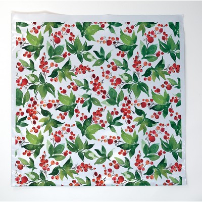 Holly Seasonal Predesigned Poly Mailer (9.75" x 12")