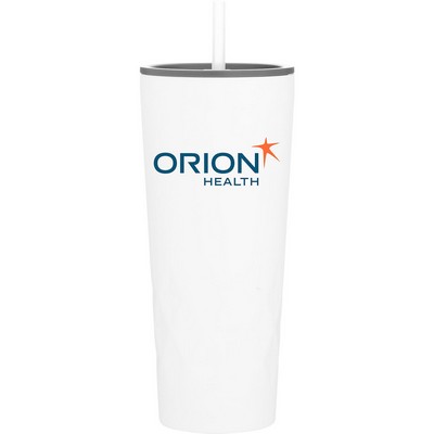 20.9 oz Triad Travel Tumbler (Matte White)