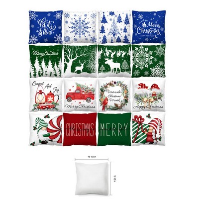 19.6 x 19.6" Full Printed Pillowcase