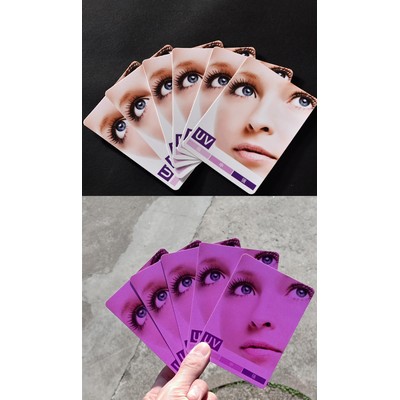 UV Exposure Test Meter Card