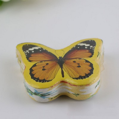 27.58 x 55.16" Butterfly Shaped Compressed Towel