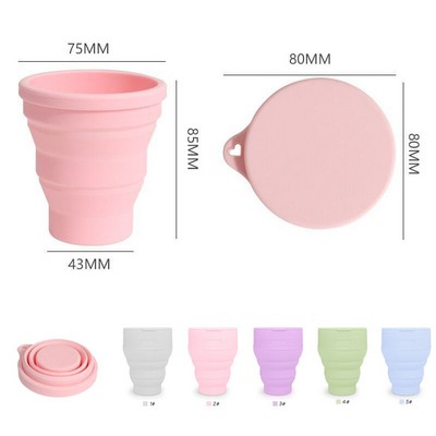 7 oz Silicone Folding Cup