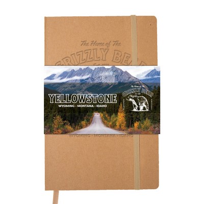 Stone Soft Bound Journal w/Full-Color GraphicWrap (5.5"x8.5")