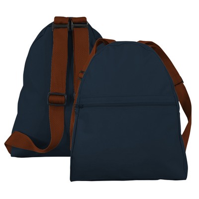 USA & Union Made 600 Denier Polyester Giveaway Backpack (13"x15"x4.5")