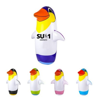 Inflatable Penguin Punching Toy