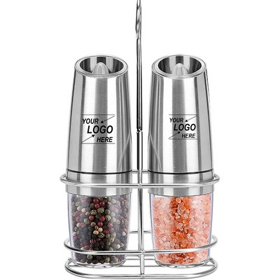 Gravity Senstive Electric Salt & Pepper Grinder Set