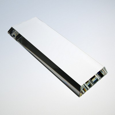 Clear Crystal Beveled Base - Large