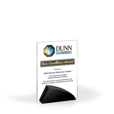 Laurel Rectangle Acrylic Award, 5x7