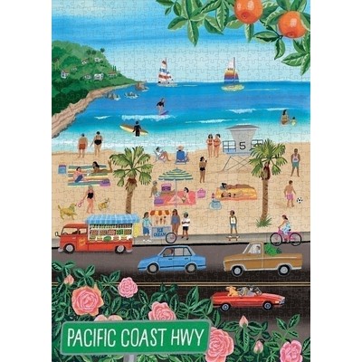 Pacific Coasting: Beach Life 1,000-Piece Puzzle