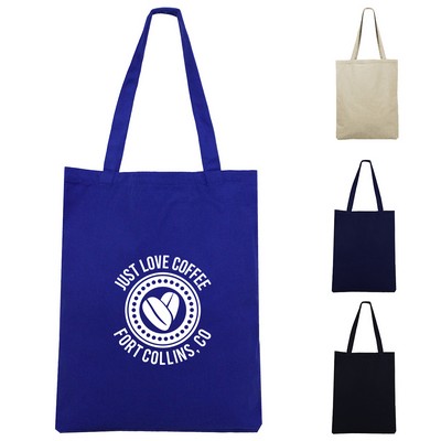 6 Oz. Cotton Canvas Tote Bag