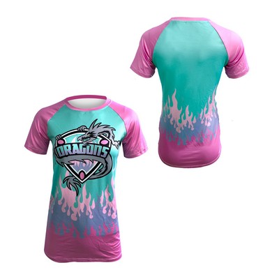 Women's/Girls Wrestling Stretch Polyester Top