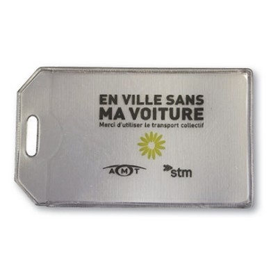 Rigid Holder for Bus Card