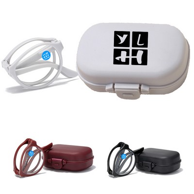 Blue Light Blocking Reading Glasses w/ Case