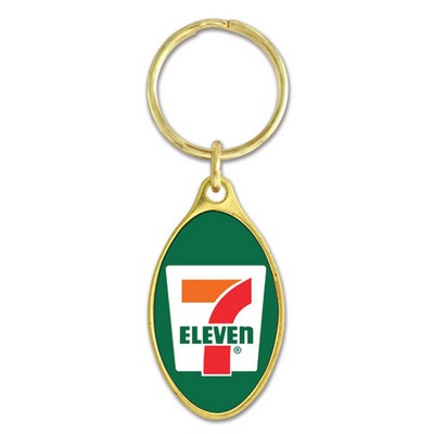 Brass Key Tag w/Laminate