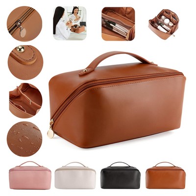 PU Leather Travel Cosmetic Bag