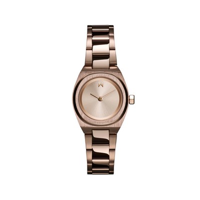 MVMT Odyssey II Ladies Carnation Gold IP Watch