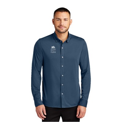 Stretch Jersey Long Sleeve Shirt