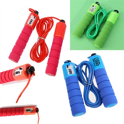 Multi-Color Tunableness Electronic Counting Jump Rope