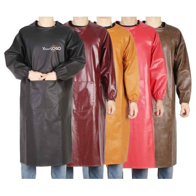 PU Leather Apron with Pocket