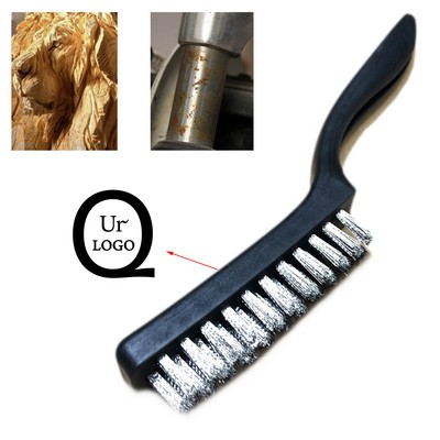 8.66x0.59" Short Handle Golf Club Brush