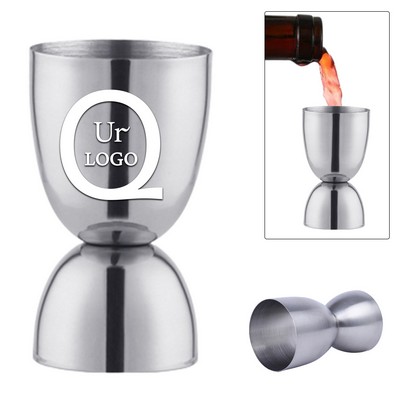 Stainless Steel 1oz/0.5oz Cocktail Double Jigger