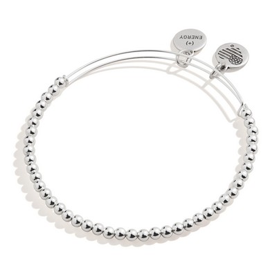 Alex and Ani® Dot Beaded Silver Bangle